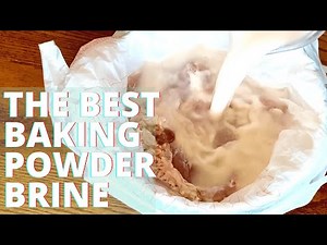 How to Brine Meat with Baking Powder | Juicy Chicken, Pork & Turkey Hack