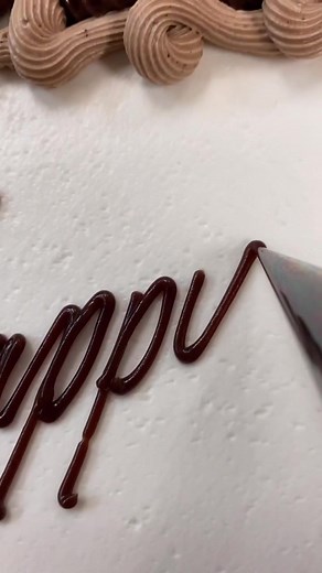 Creative Cake Decorating: Writing with Chocolate