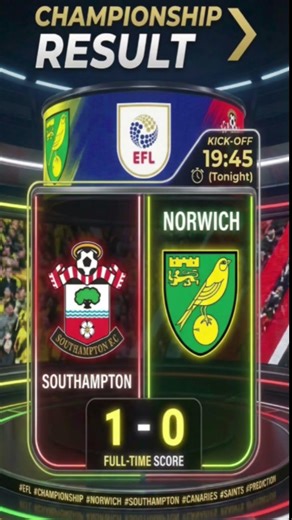 😇 Saints March On! | Southampton 1-0 Norwich | Championship Highlights