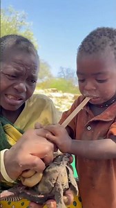 The daily life and diet of the Hazarbi tribe #africa