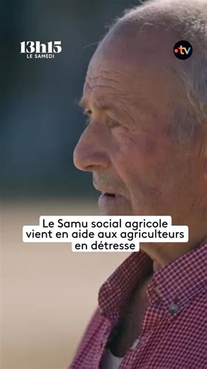 13h15 le samedi - 13h15 le dimanche on Instagram: "Au sein du Samu social agricole, Michel vient en aide aux agriculteurs qui rencontrent des difficultés dans leur métier. Un soutien émotionnel de taille qui leur permet de garder espoir. 🖇️ Retrouvez « Le combat de Michel » en replay sur @france.tv #13h15LeSamedi"