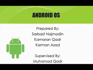 Android Operation System - Kurdish Tutorial