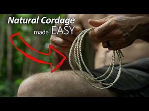 How to make Natural Cordage, the EASY WAY! Retting Yucca