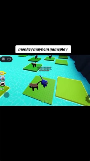 new game monkey mayhem on roblox is so Good #roblox #monkeymayhem #bigguy #icespice #fyp #shorts
