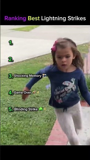 Ranking Best Lightning Strikes