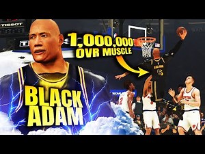 BLACK ADAM SUPER STRENGTH Cheat… STRONGEST MyPlayer In NBA 2K23 History!