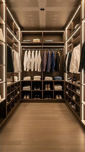 “Luxury Walk-In Closet Storage & Dressing Room Design”