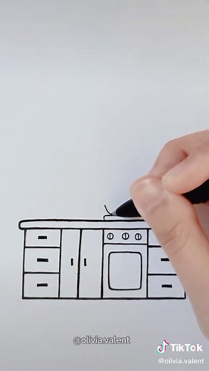 Cara Menggambar Dapur Aesthetic: Tutorial Lengkap