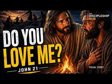DO YOU LOVE ME ? (John 21) || Visual Narrative and Bible Comic ||#jesuslovesyou