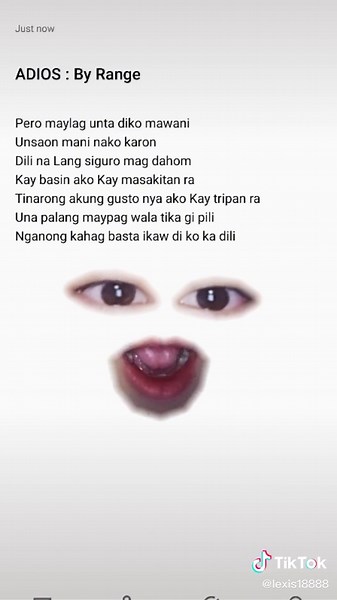 Range Adios Lyrics: Full Song with Bisaya Lyrics | Lexis1888