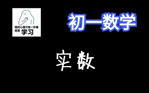 10讲搞定《实数》【初一数学170讲】七年级数学全集：概念课、习题课 | 最全面的课程 | 持续更新中