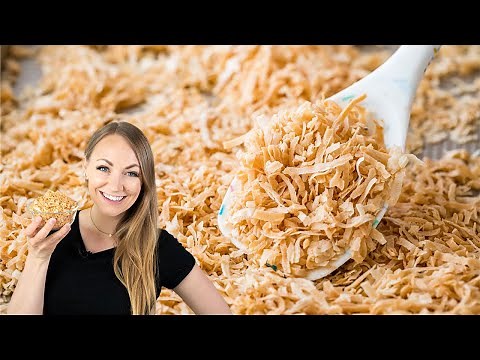 Make Your Own Golden, Toasted Coconut