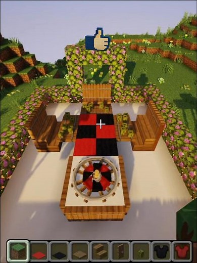 Minecraft: Roulette Table #minecraft #gaming #shorts #viral #trending #gameplay