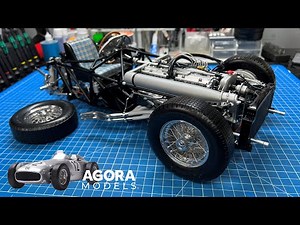 Build the 1:8 Scale Stirling Moss 1955 Mercedes W196R - Pack 8 - Stages 48-60