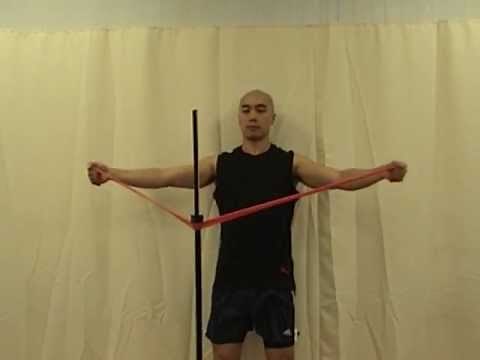 Standing 'T' exercise