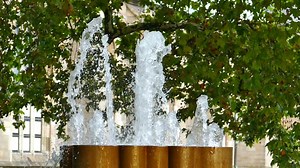Fountain, Water, Gush. Free Stock Video