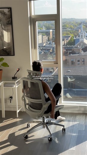 Tired of cluttered workspaces but crave full ergonomic support? The Sihoo M59AS Ergonomic Office Chair is your solution! Its unique 3D flip-up armrests let you tuck the chair neatly under any desk, instantly freeing up space. Experience full back and neck support with its adaptive dual-section backrest and dual-jointed headrest. Plus, stay cool with its premium all-mesh design. Upgrade your comfort and space efficiency today! Get Free Express Shipping, 30-Day Free Returns, and a 3-Year Warranty.