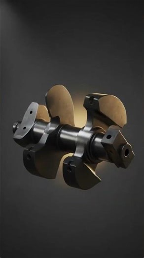 How Piston Motion Turns into Rotation? ⚙️