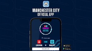 How to follow Liverpool v City on our official app