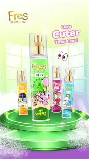 Fres & Natural with BT21 Collection is Back!
