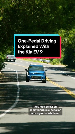 Understanding One-Pedal Driving Technology with the Kia EV9