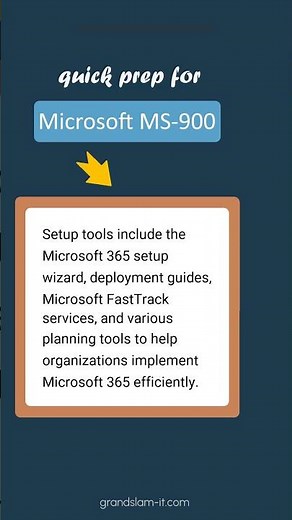 Microsoft 365 Setup - MS-900