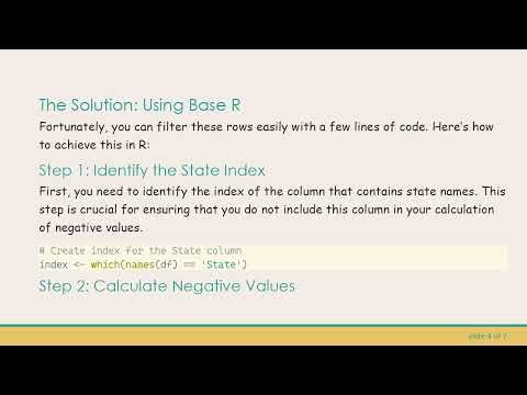 Keeping Only Negative Values Across Multiple Columns in Data Frame