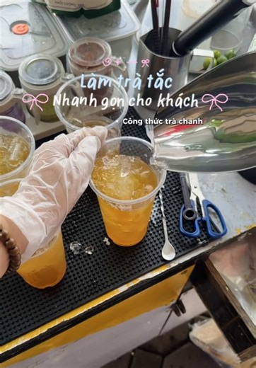 cách làm trà tắc nhanh gọn lẹ. 200ml trà nhài-60ml siro đường-3 trái tắc khấy đều cho đá thêm nha đam. #lootea #fyp #phachedouong #xuhuong #trachanhtratac