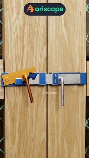 Double-Latching Metal Door Lock with Rotating Bar #ariscope