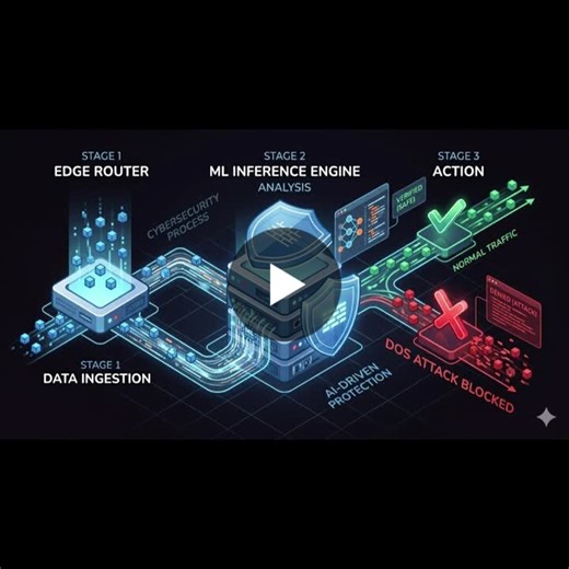 Edge Guard Pro: AI-Powered DoS Mitigation System | Jahana Sherin kj posted on the topic | LinkedIn