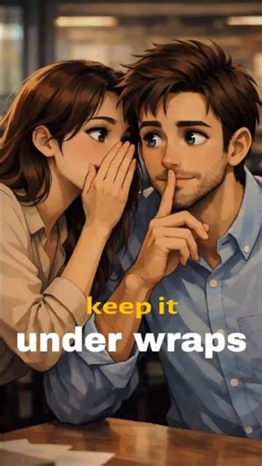 Keep It Under Wraps 🤫 | Easy English