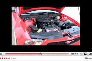 Le nouveau V6 de la Ford Mustang en action