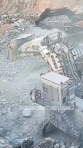 Liebherr R 9350 in Action Loading.. #HeavyMachinery #MiningEquipment #Liebherr9350 #Operator #alatberat | Konstruksi Berat