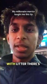 A millionaire taught me about how litter affects the mind