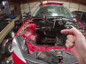 05-07 Ford Focus Engine Removal Without Lift