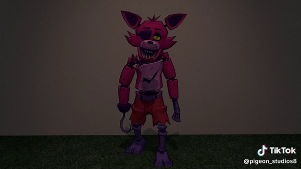 Retro Foxy Reimagined in FNAF