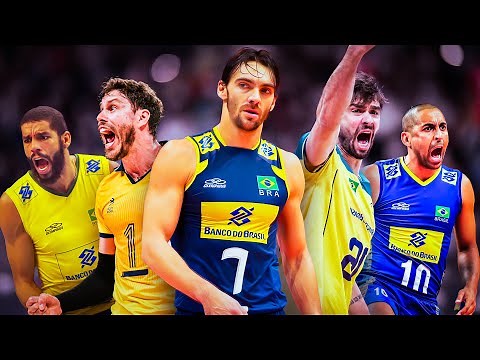 BEST PLAYERS IN BRAZIL VOLLEYBALL HISTORY