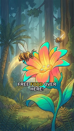 Life on Earth before any flowers existed