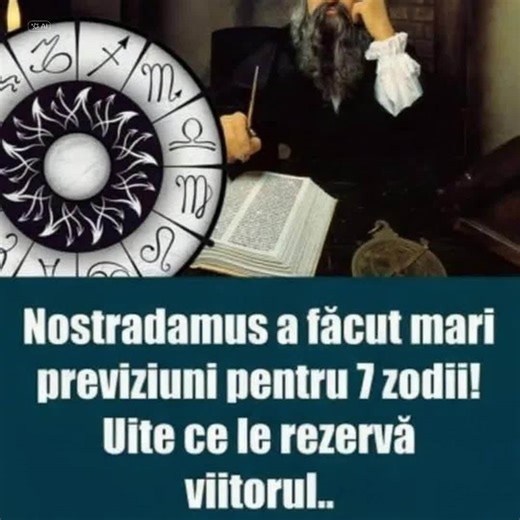 2.4K views | Nostradamus, previziuni INCREDIBILE pentru 7 zodii. Află din comentarii ce îți este SCRIS să se întâmple. | Doza de râs | Facebook