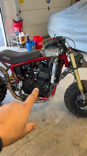 Mini Metal Fab on Instagram: "Pt.1 kraken mini bike build cost breakdown. Comment your guess on the total price below. This is only half of the build, pt.2 will have the final total!! #builtnotbought #buildbreakdown #expensive #moneytalks💵 #500cc #minibike #custom #youtube #kawasaki #coleman"