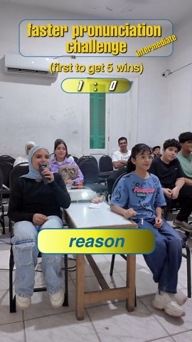 Faster Pronunciation Challenge — Intermediate English Summer Course