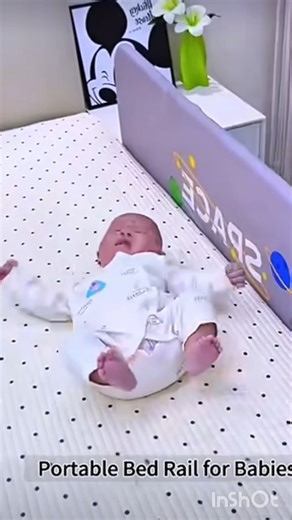 protable Bed Rail for Babies: Perfect for Hotels Grandparents' House & Vacations #NewMomTips #Baby