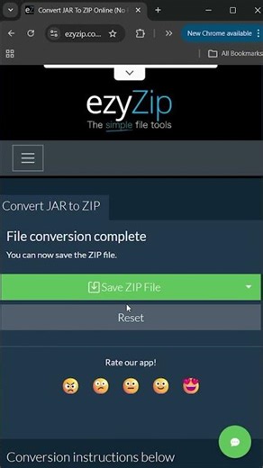 📦 Convert JAR to ZIP on Your Browser | No Software Installation Required