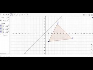 How to Perform Reflections on Geogebra