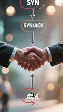 Understand TCP 3-Way Handshakes #shorts #viralshorts #ccna