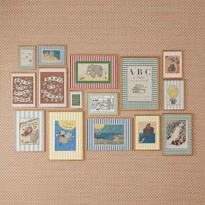 Babar Elephant Nursery Art Prints, Kids Room Decor (15 Digital Files) - Etsy