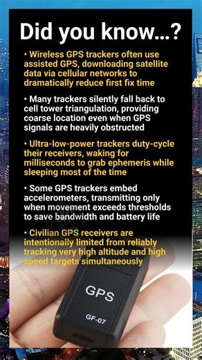 Wireless GPS tracker tech: AGPS, cell fallback, power tricks and jamming limits