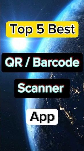 Top 5 Best QR / Barcode Scanner Apps #QRscanner #Barcodescanner #apps #azhar_tech #tach #shorts #top