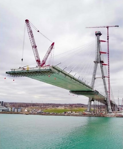 World History-Bridge Construction Time-Lapse 🏗️ Engineering in Action #shorts #trending