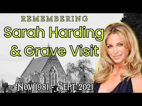 Girls Aloud - Sarah Harding's Grave